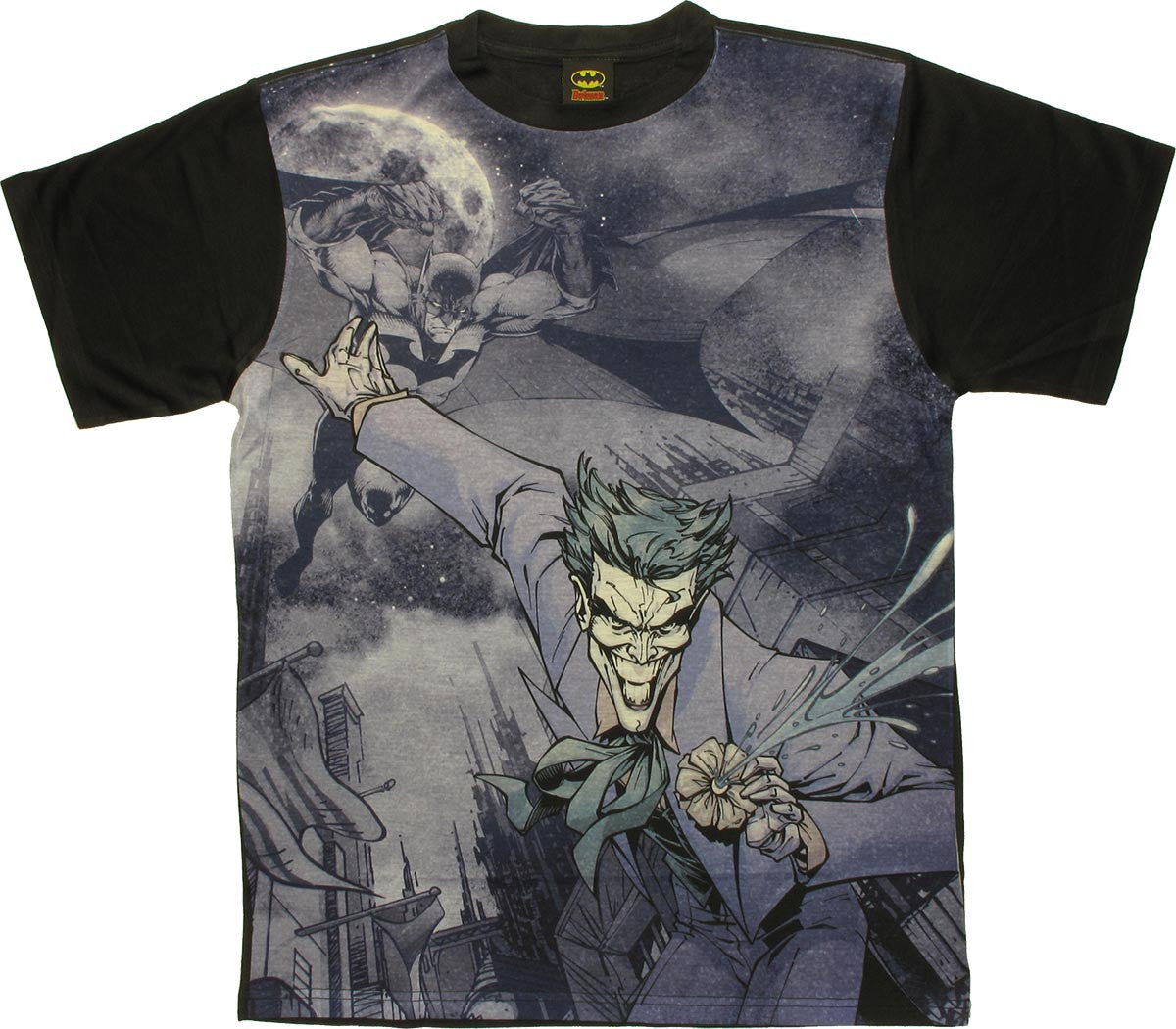 Batman Joker Pounce Sublimated T Shirt Sheer