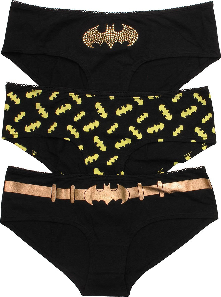 Batman Jumble Utility 3 Pack Panty Set
