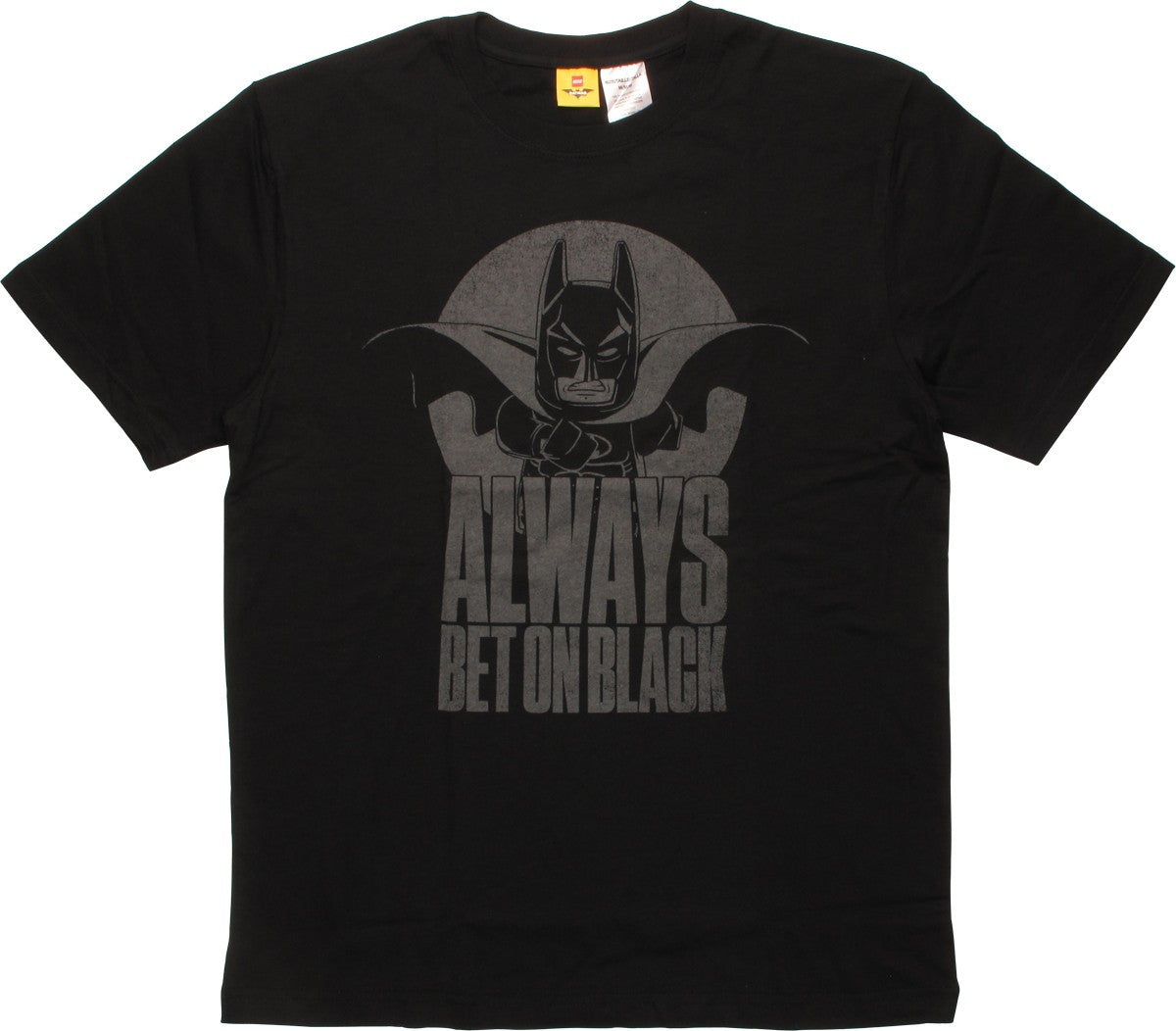 Batman Lego Always Bet On Black T-Shirt