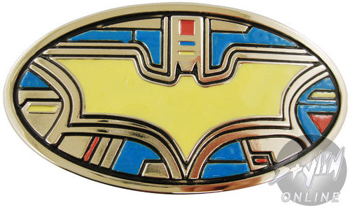 Batman Colorful Outlined Belt Buckle