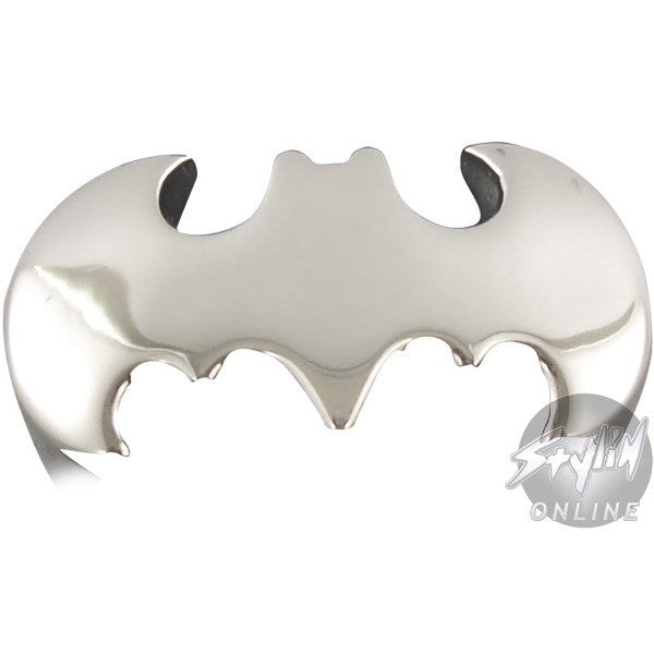 Batman Logo Chrome Ring