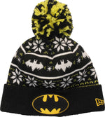 Batman Logo Sweater Chill Pom Beanie