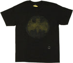 Batman Faded Signal Logo T Shirt