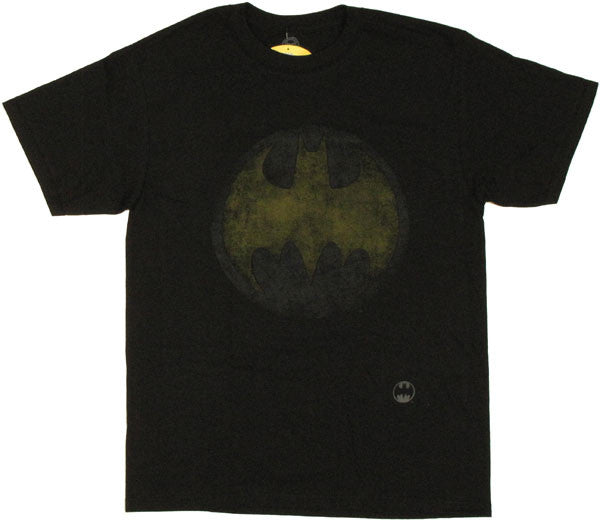 Batman Faded Signal Logo T Shirt