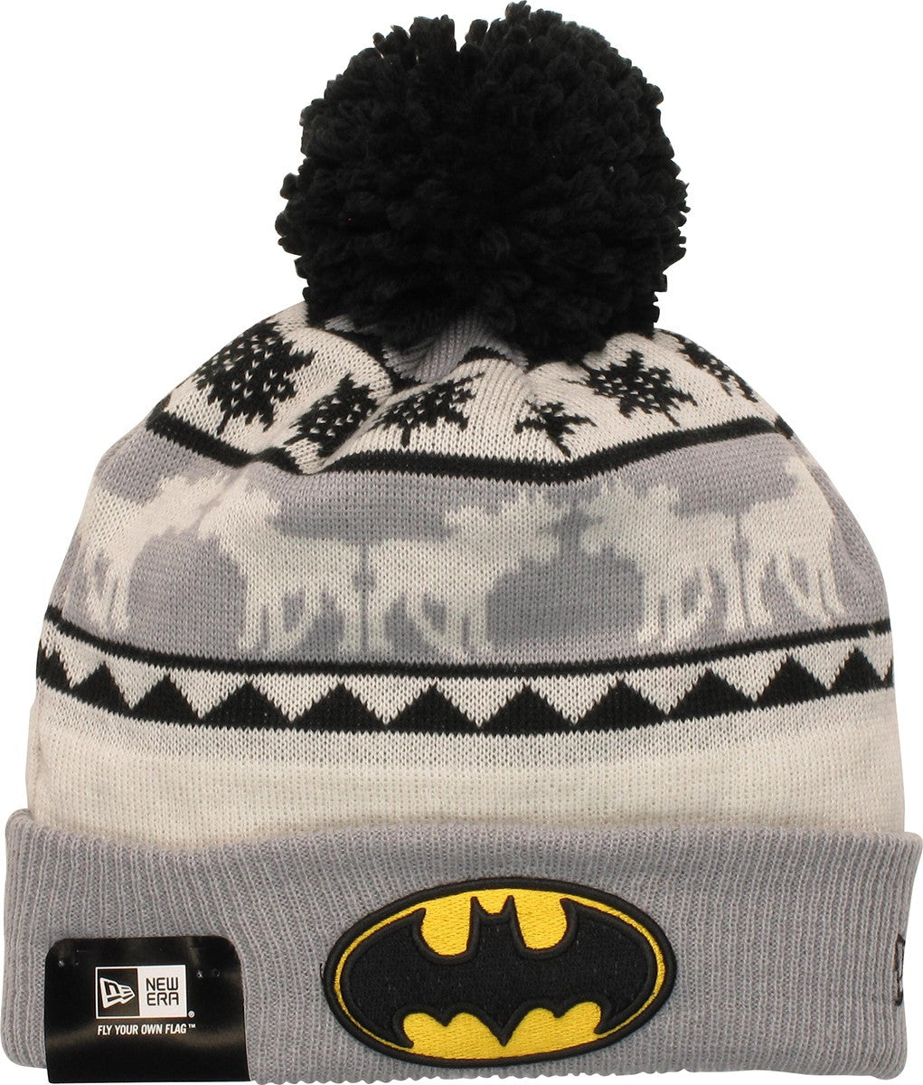 Batman Moose Flakes Pom Beanie