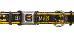 Batman Names Edge Lined Pet Collar