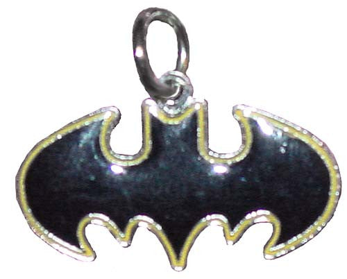 Batman Edged Logo Necklace