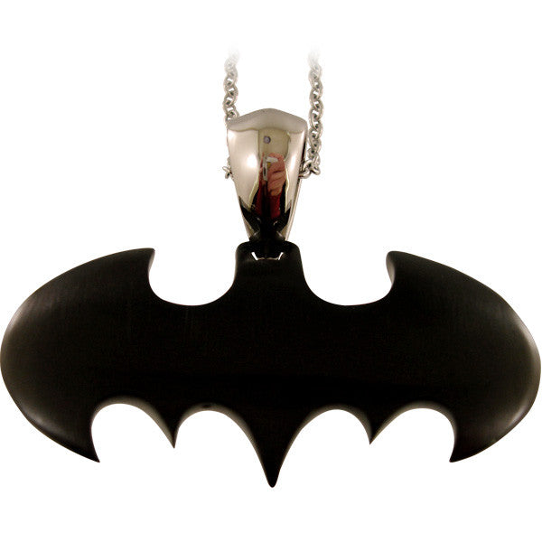 Batman Black Metal Necklace