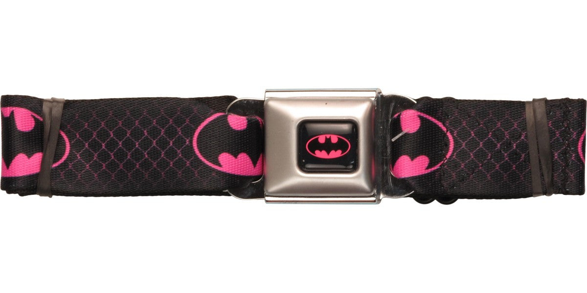 Batman Pink Chain Link Seatbelt Belt
