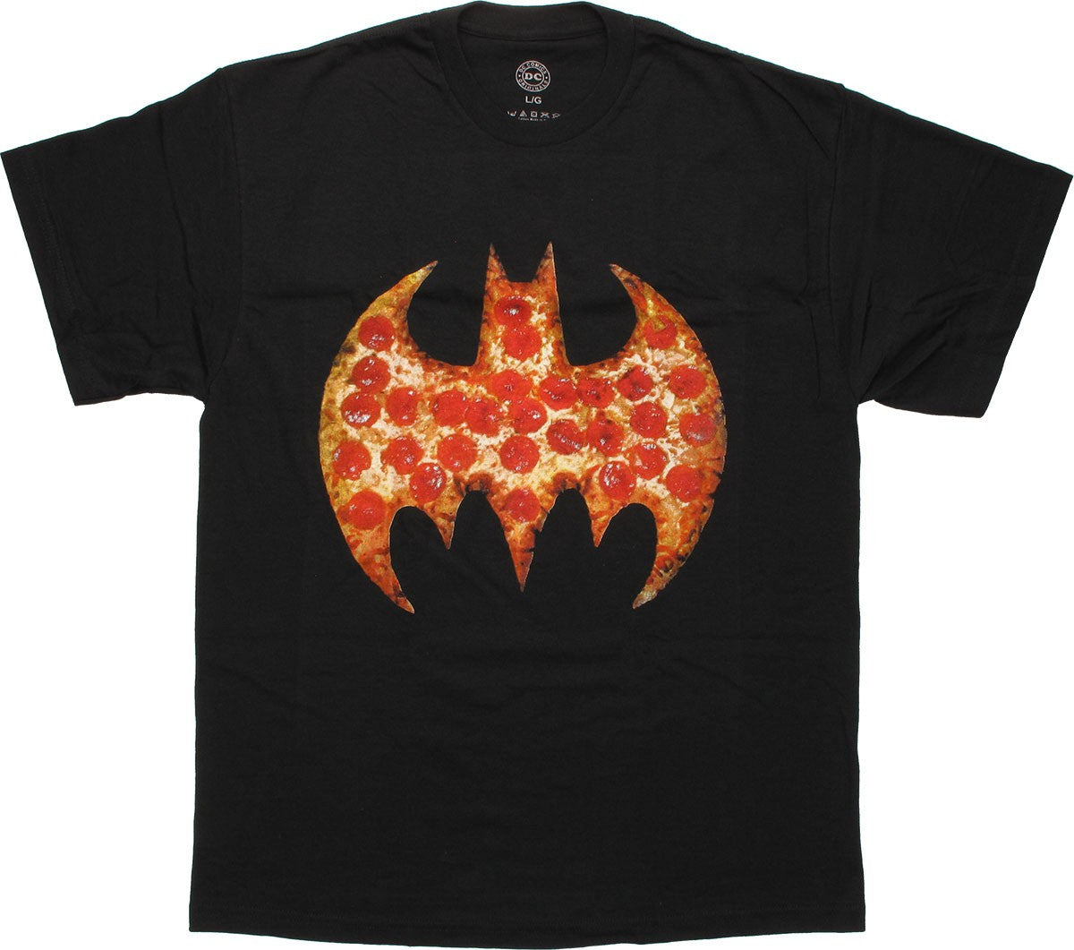 Batman Pizza Logo T Shirt