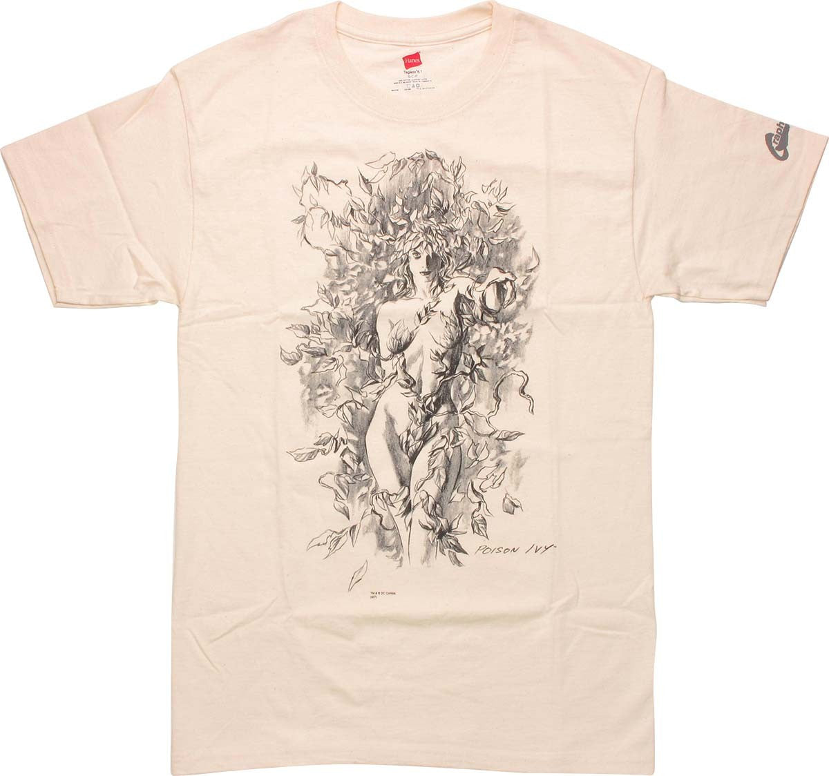 Batman Poison Ivy Sketch T-Shirt