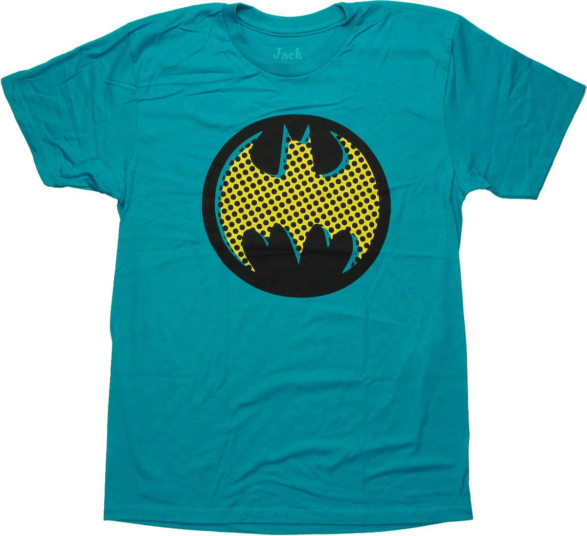Batman Pop Art Logo T Shirt Sheer