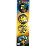 Batman Poses Logo Button Set