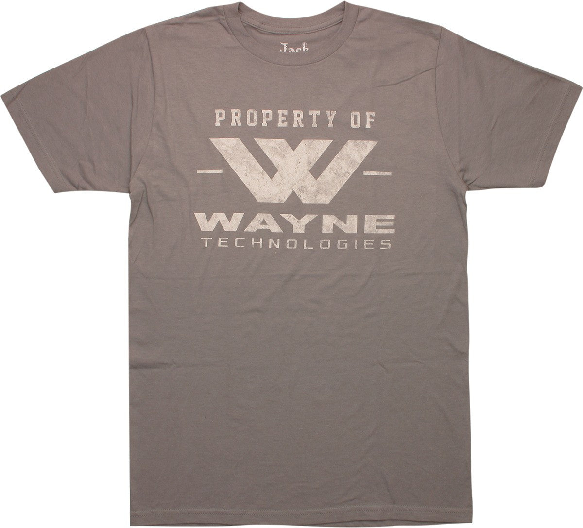Batman Property Wayne Technologies T-Shirt Sheer