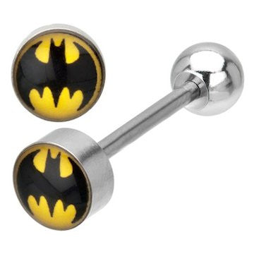 Batman Round Logo Barbell