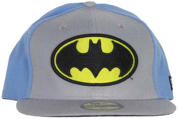 Batman Symbol Blue Back 59FIFTY Hat