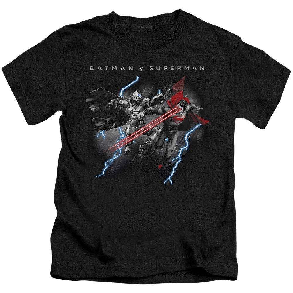 Batman v Superman Storm Fight Juvenile T Shirt