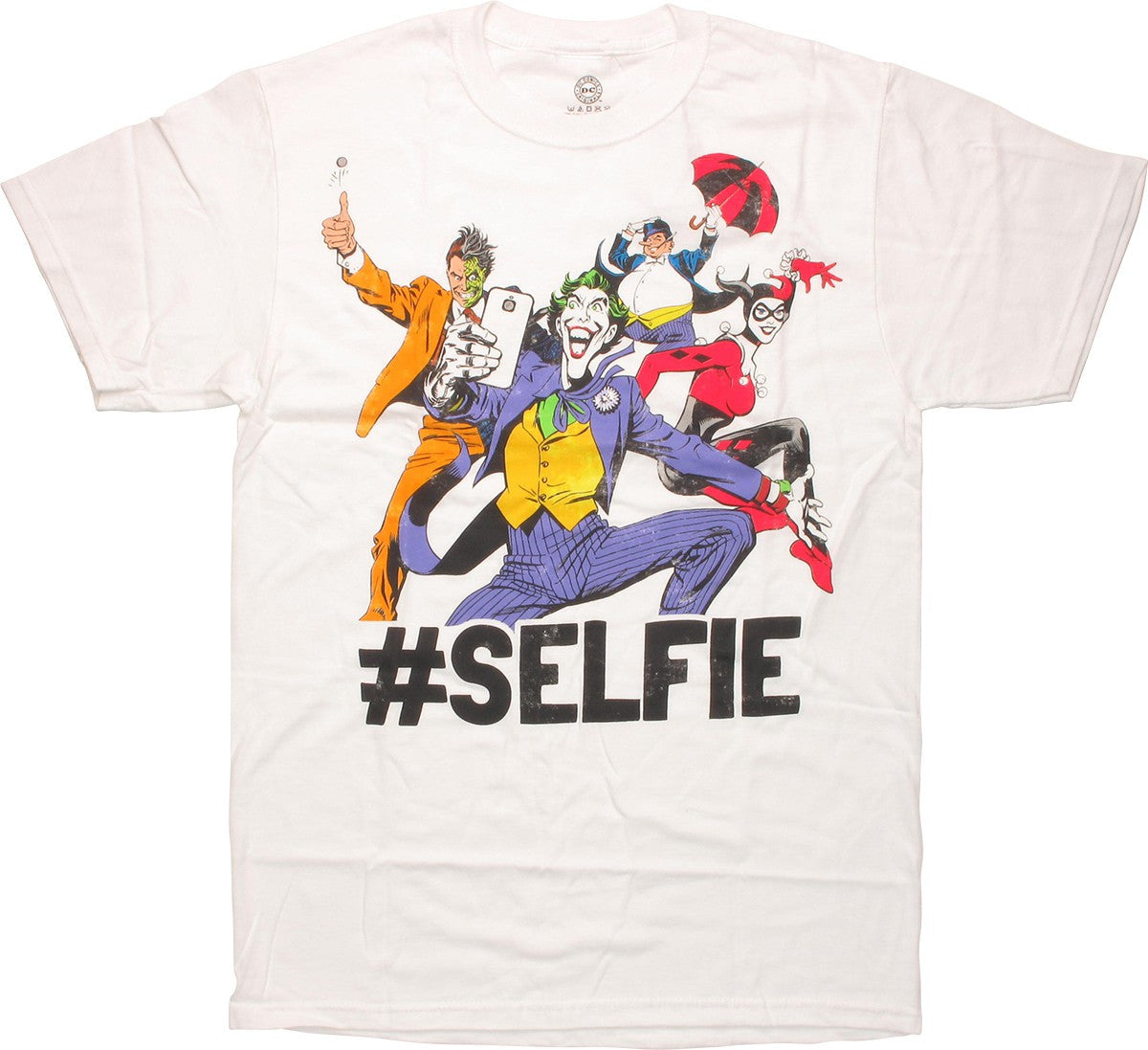 Batman Villains Hashtag Selfie T-Shirt