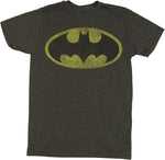 Batman Vintage Classic Logo T Shirt Sheer