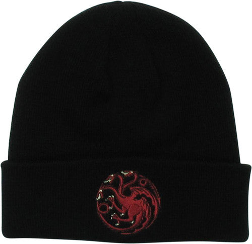 Game of Thrones Targaryen House Sigil Cuff Beanie