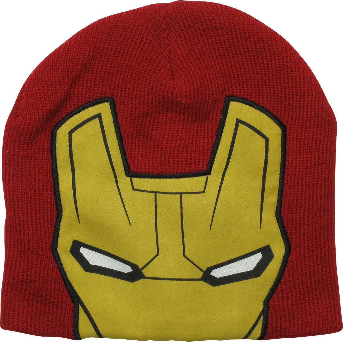 Iron Man Helmet Slouch Red Beanie
