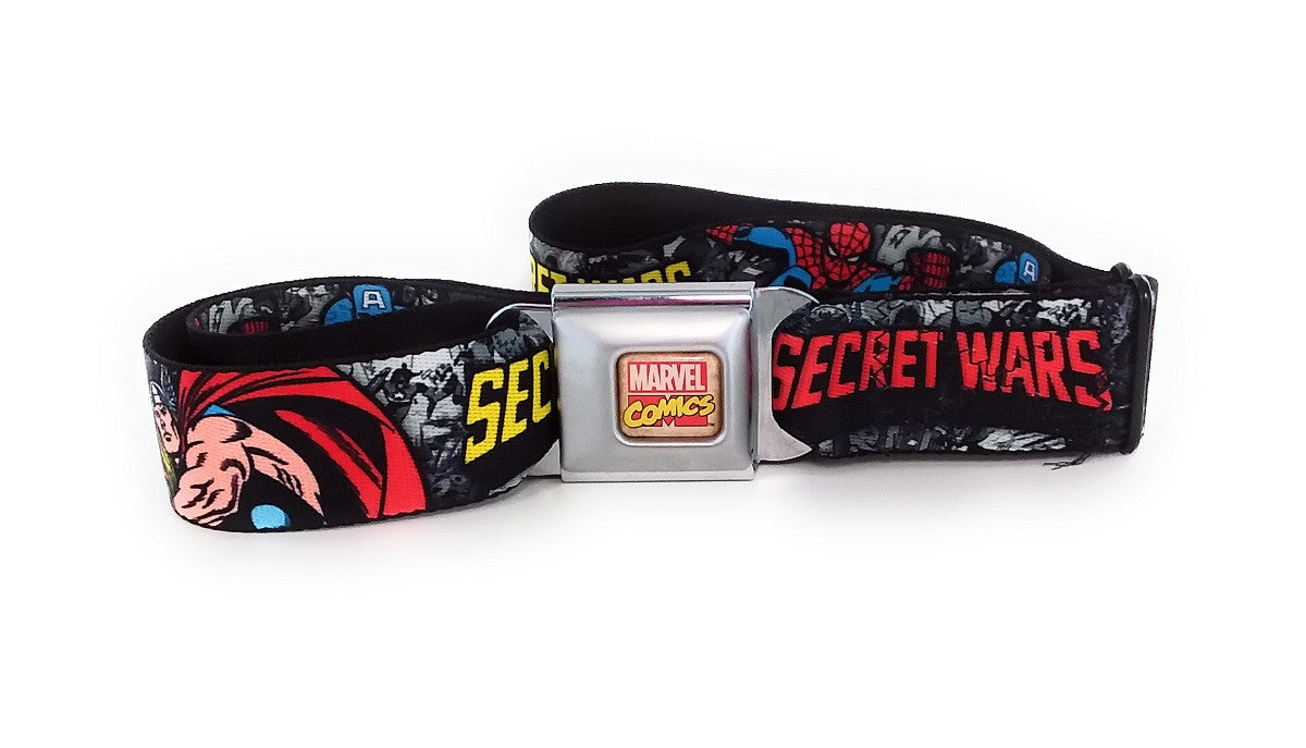 Avengers Secret Wars Wrap Seatbelt Belt