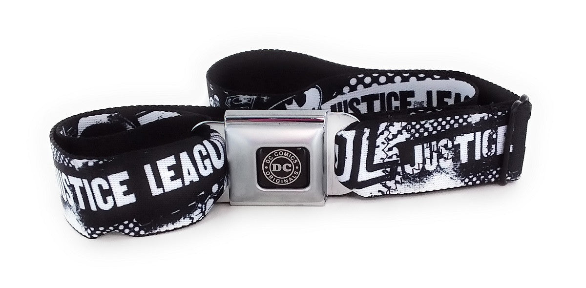 Justice League Superheroes Wrap Seatbelt Belt