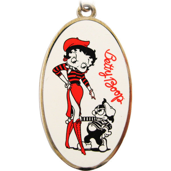 Betty Boop Oval Necklace