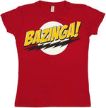 Big Bang Theory Bazinga Juniors T-Shirt