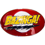 Big Bang Theory Bazinga Belt Buckle