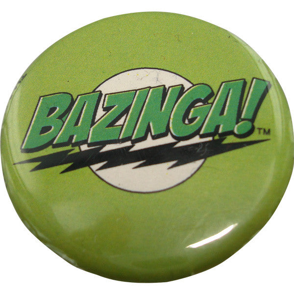 Big Bang Theory Bazinga Green Button