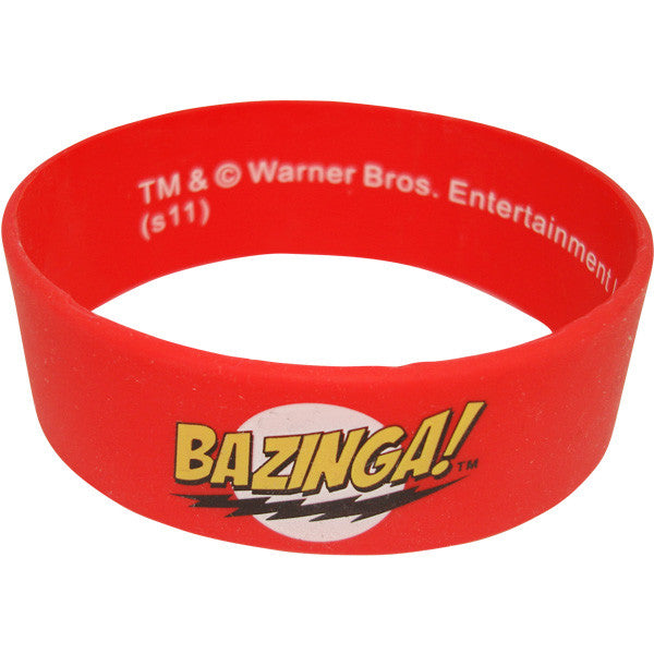Big Bang Theory Bazinga Rubber Wristband