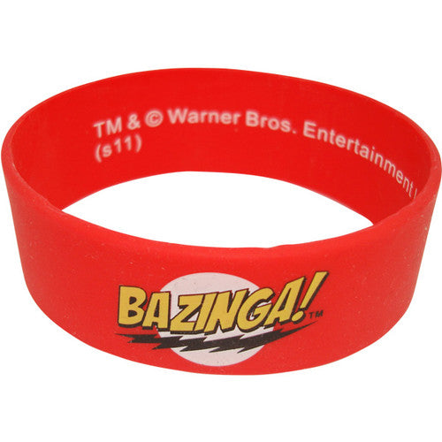 Big Bang Theory Bazinga Rubber Wristband