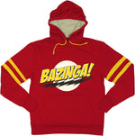 Big Bang Theory Bazinga Stripes Hoodie