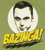 Big Bang Theory Bazinga T Shirt Sheer