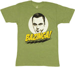 Big Bang Theory Bazinga T Shirt Sheer