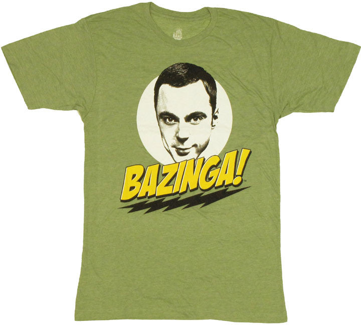 Big Bang Theory Bazinga T Shirt Sheer