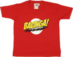 Big Bang Theory Bazinga Toddler T Shirt