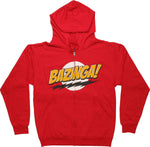 Big Bang Theory Bazinga Zip Hoodie