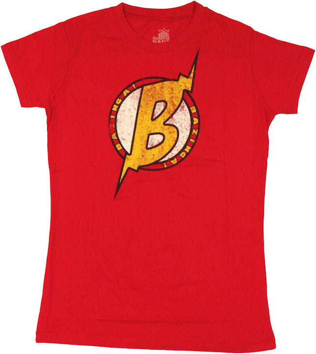 Big Bang Theory Bolted B Baby Tee