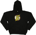 Big Bang Theory Bolted B Black Hoodie