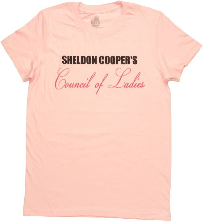 Big Bang Theory Council Ladies Baby Tee