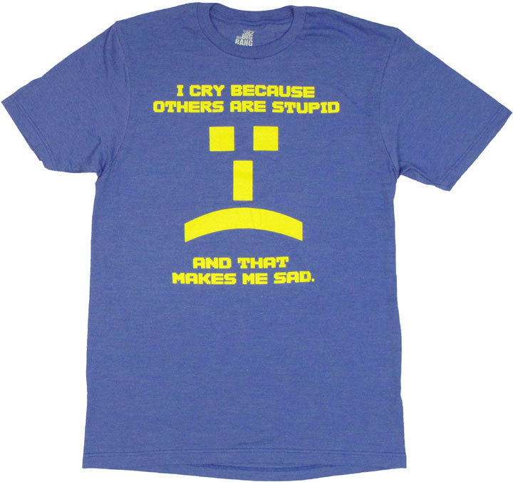 Big Bang Theory Emoticon T Shirt Sheer