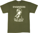 Big Bang Theory Engineers Precision T Shirt