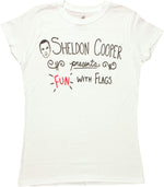 Big Bang Theory Fun with Flags Baby Tee