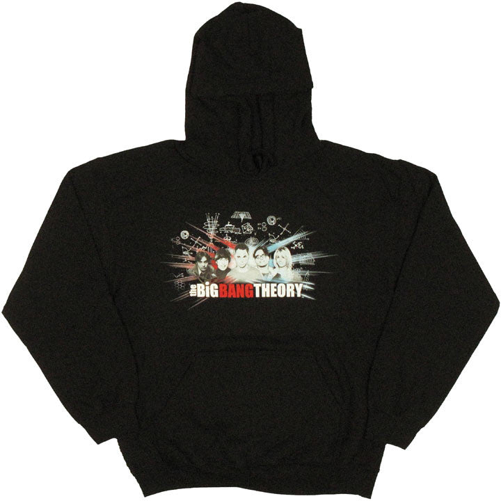 Big Bang Theory Group Beams Hoodie
