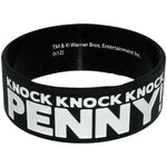Big Bang Theory Knock Penny Rubber Wristband