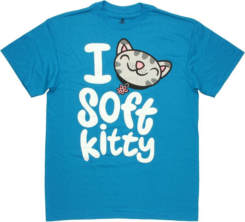 Big Bang Theory Love Soft Kitty T Shirt