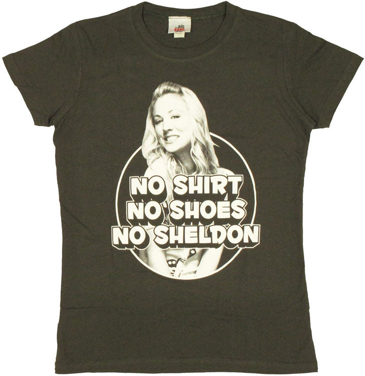 Big Bang Theory No Sheldon Baby Tee