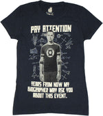 Big Bang Theory Pay Attention Baby Tee